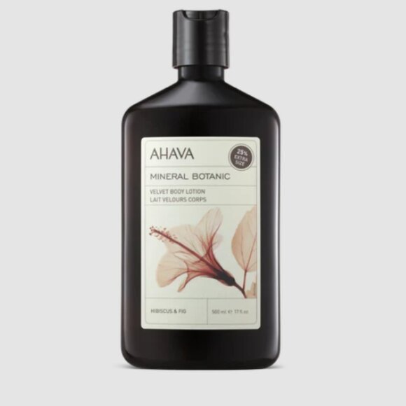 NEW AHAVA Mineral Botanic Body Lotion 25% more Hibiscus & Fig Full Size 500mL - Picture 1 of 2